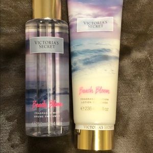 Victoria’s Secret beach bloom mist and lotion